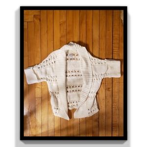 Chico's white knit sweater